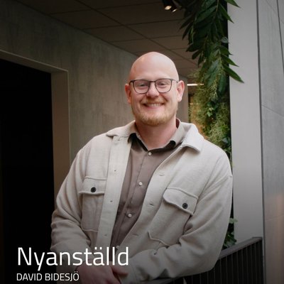 Nyanställd: David Bidesjö
